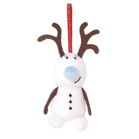 3" Johan The Snowdeer Me To You Bear Plush Tree Decoration £2.99